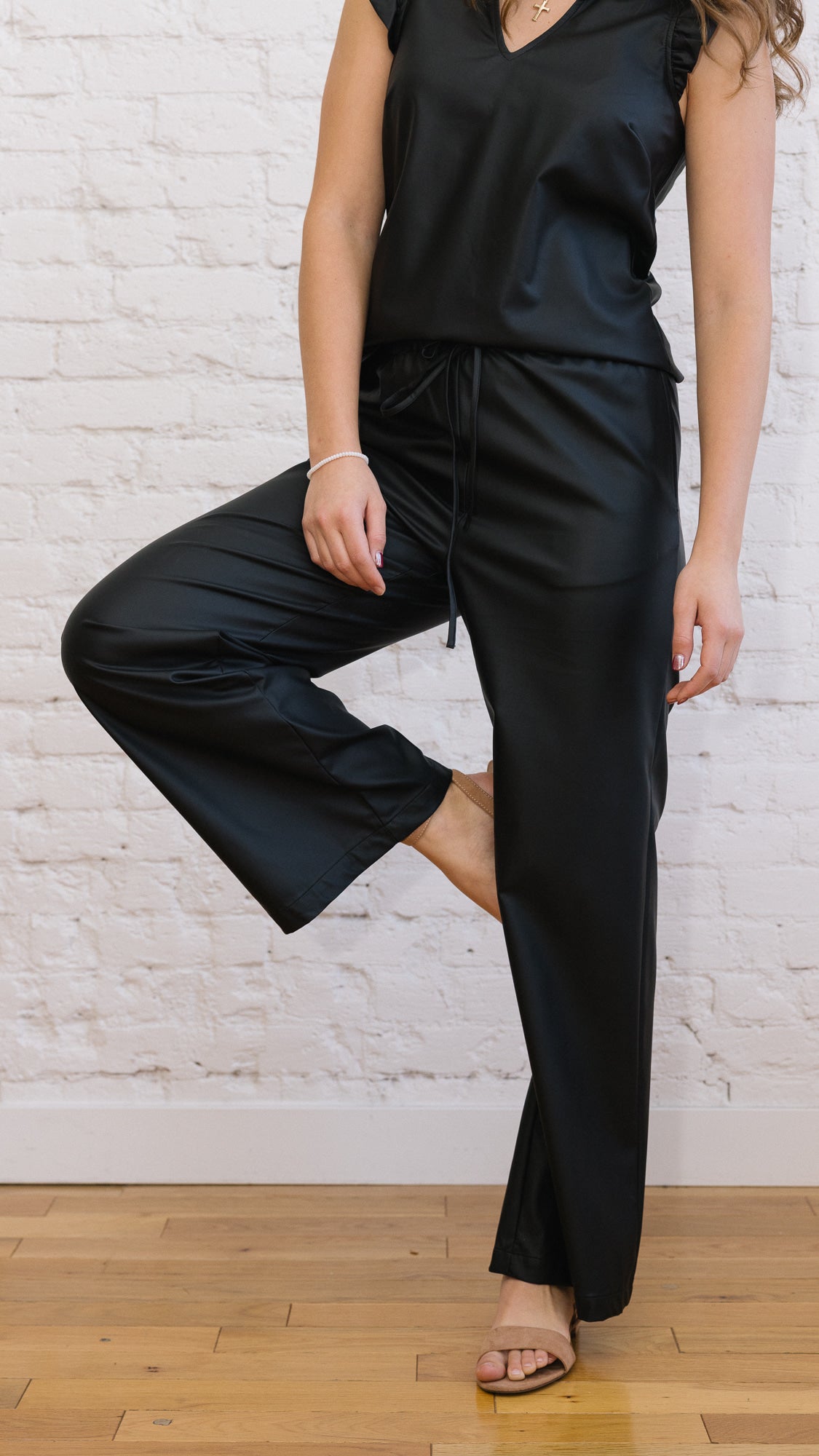 Vegan Leather Pant