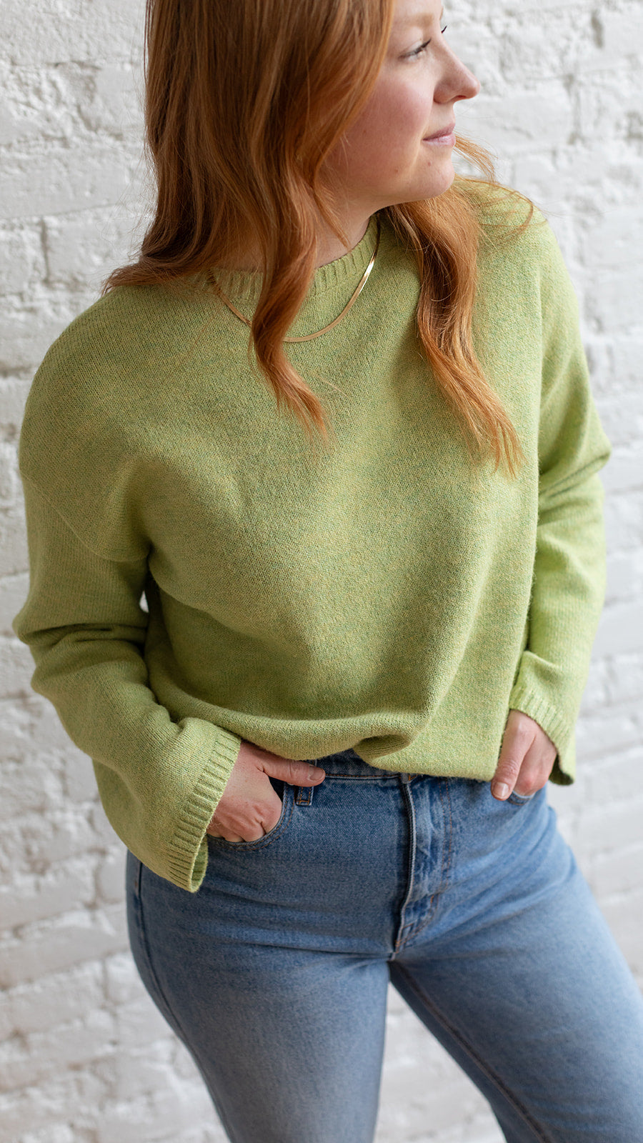 Faith Sweater Lemongrass