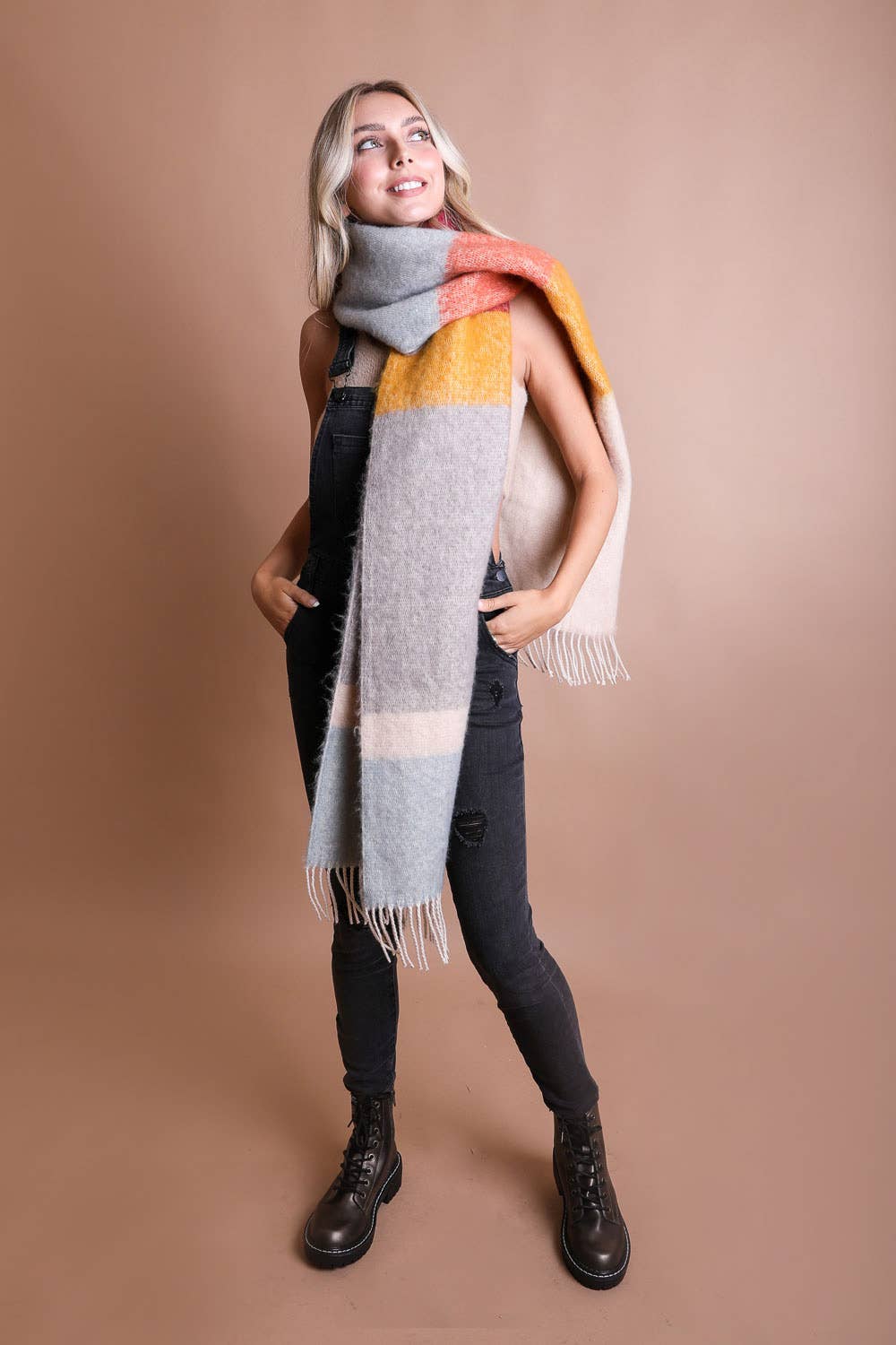 Winny Faux Mohair Scarf