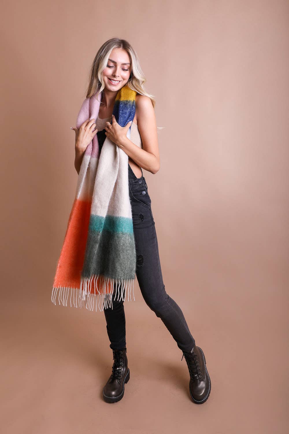 Winny Faux Mohair Scarf