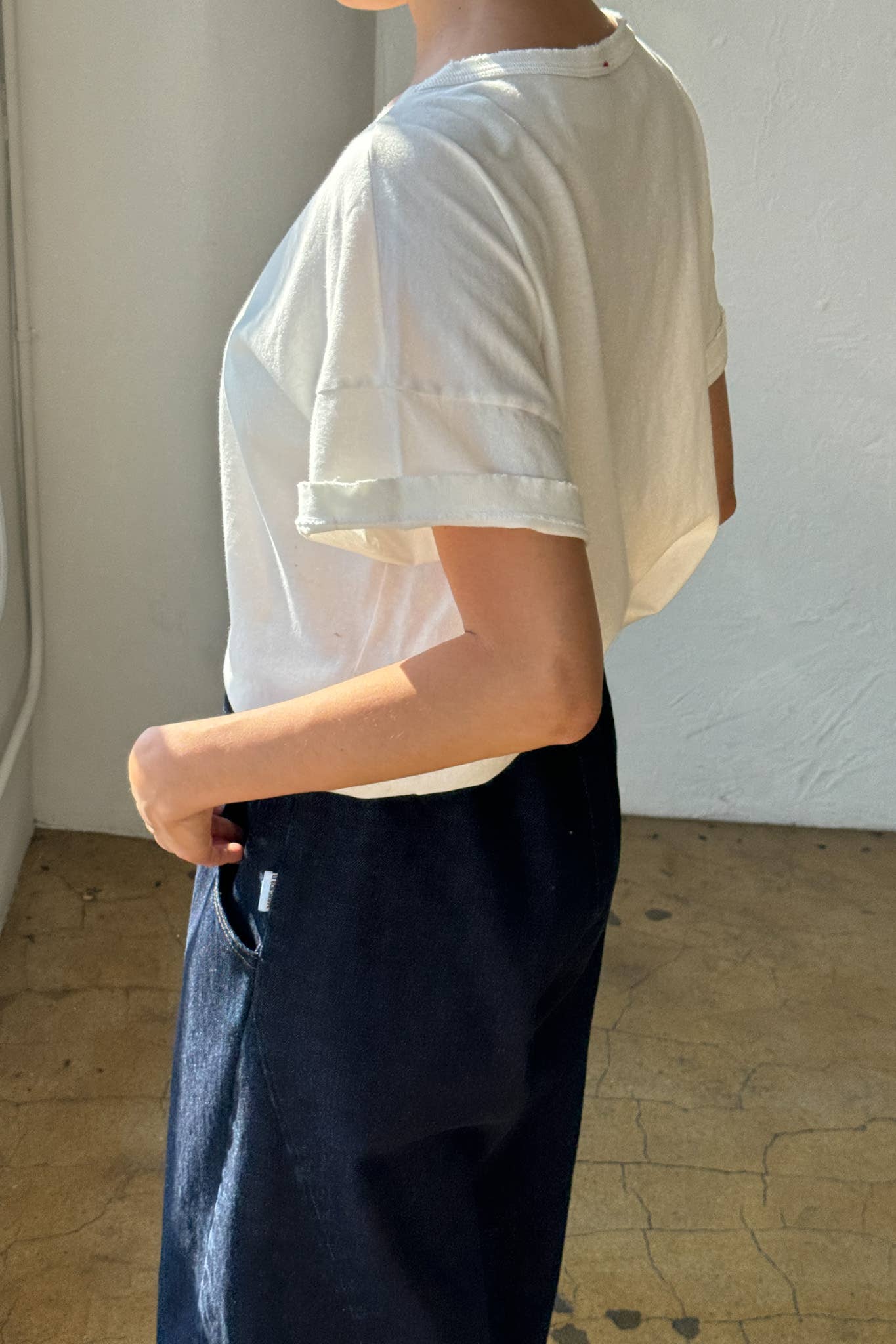 Fille Tee Clean White