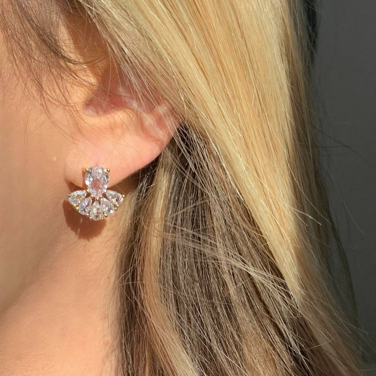 Lux Stud Earrings| sparkly studs