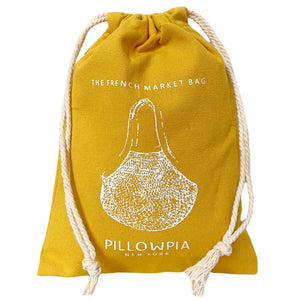 The french market bag no.2 in yolk