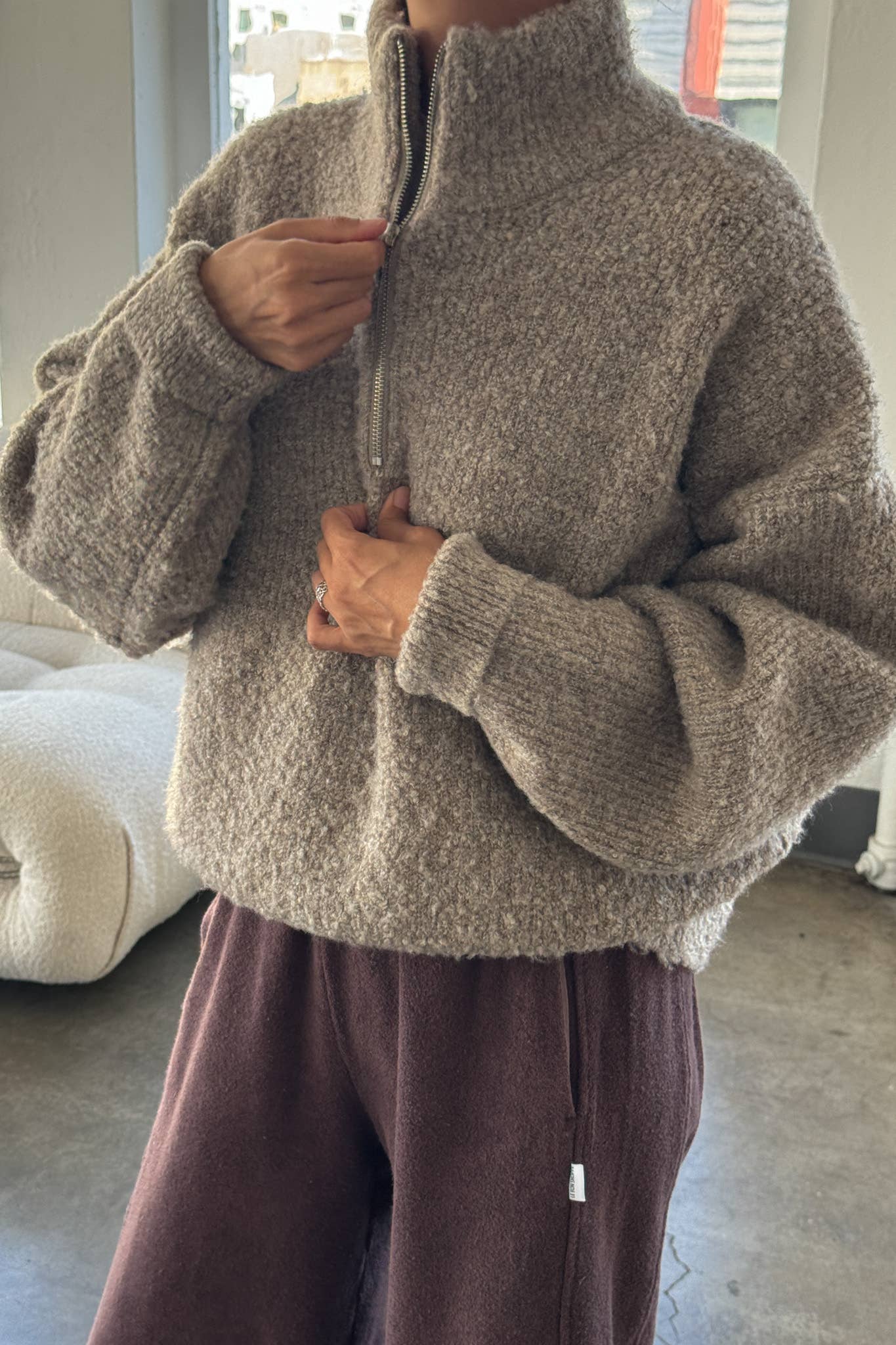 Andre Sweater Smoke