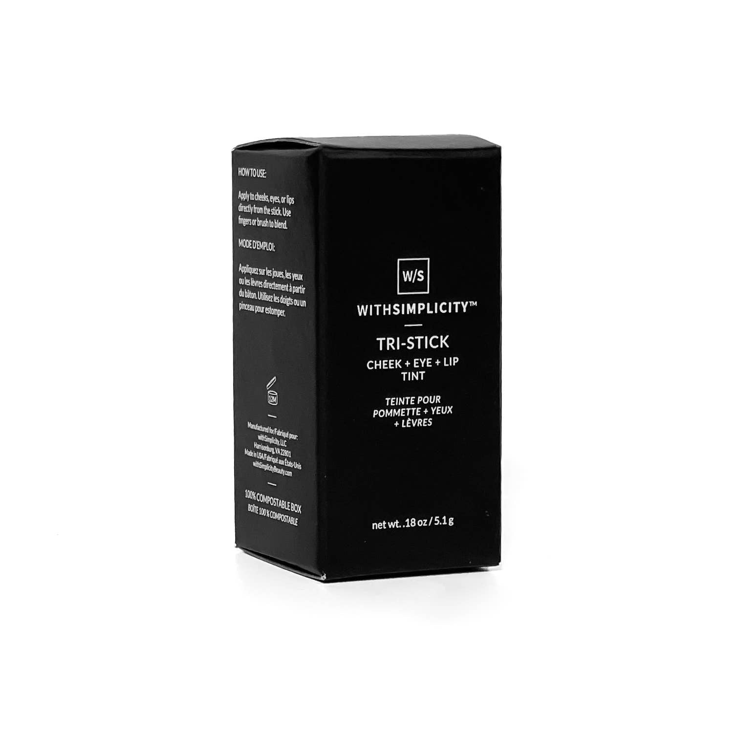 Multi-Use Cream Stick – Natural Lip, Cheek & Eye Color: Valencia