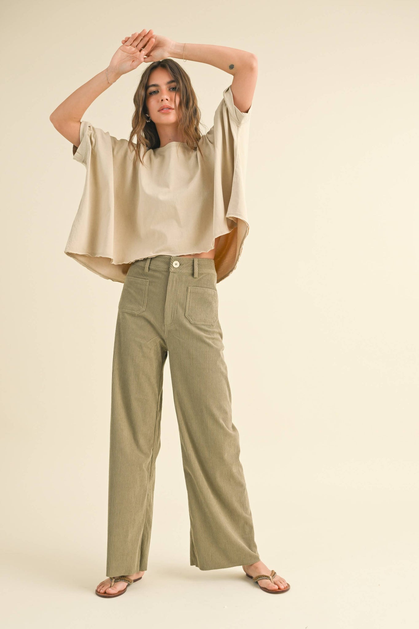 Whitney Top Beige