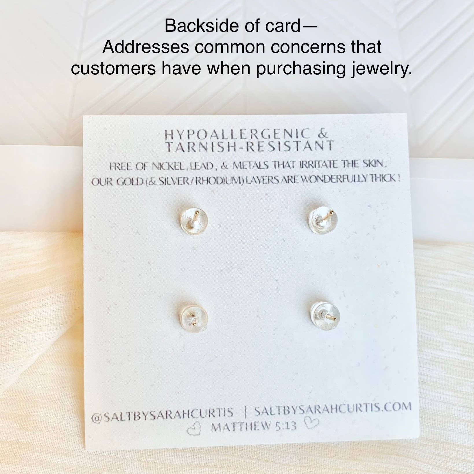 Dainty Stud Sets | crystal stud earrings