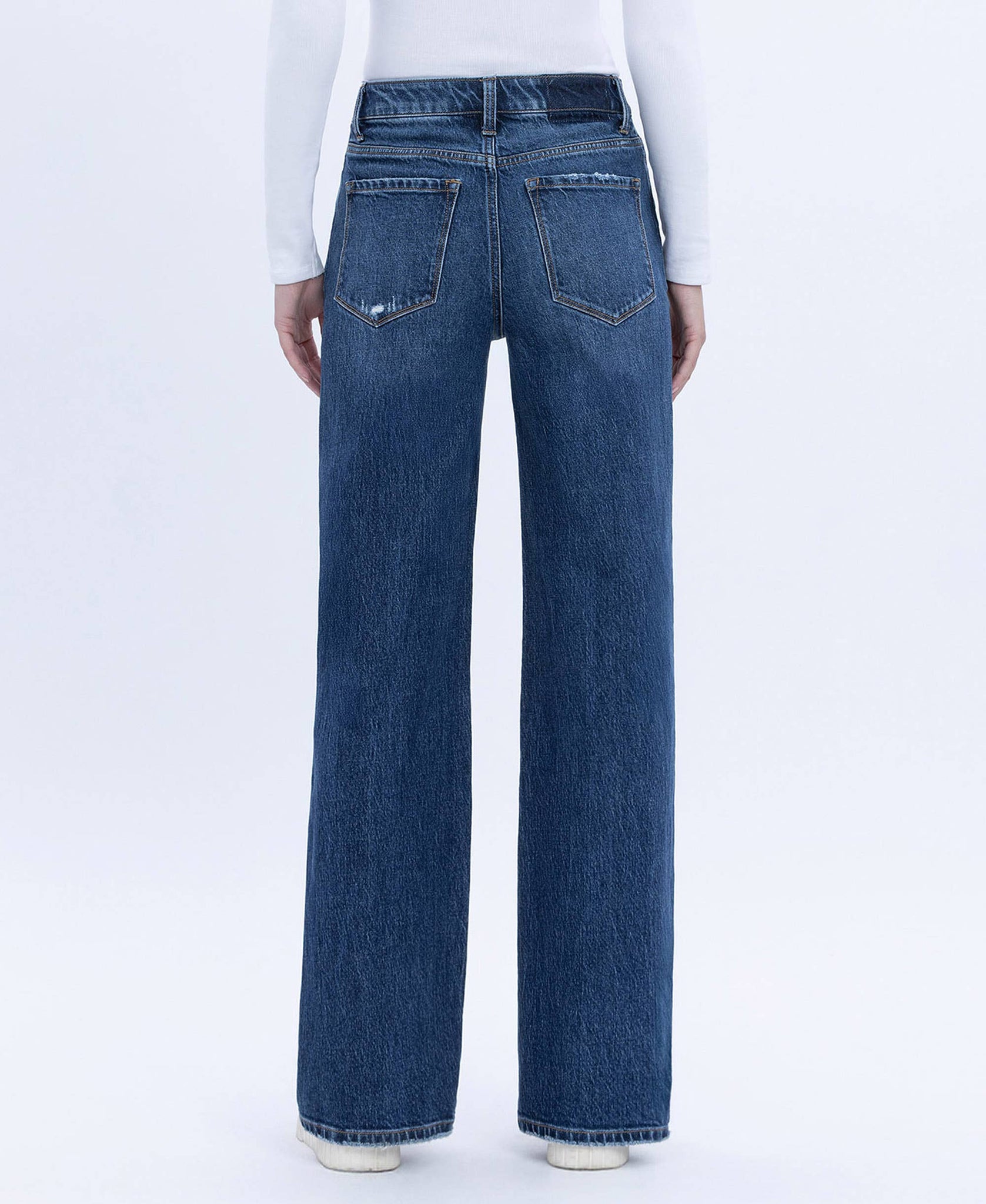 Eli High Rise Wide Leg Jeans