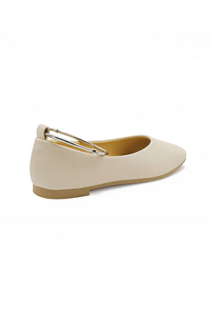 Sola Ballet Flats Beige