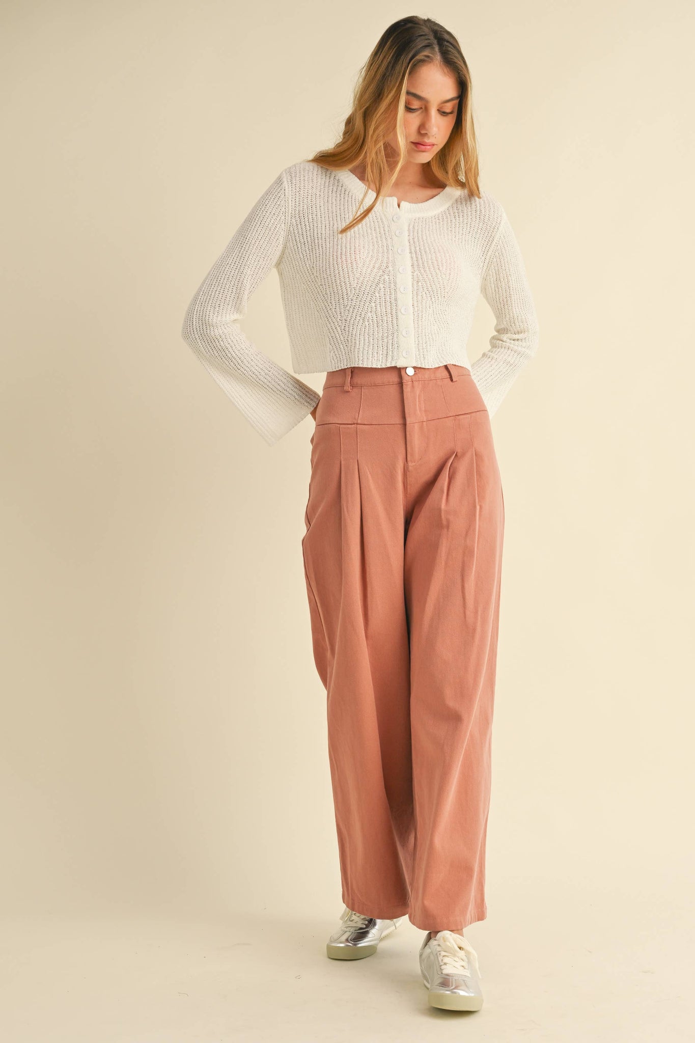Spokane Cardigan Ivory