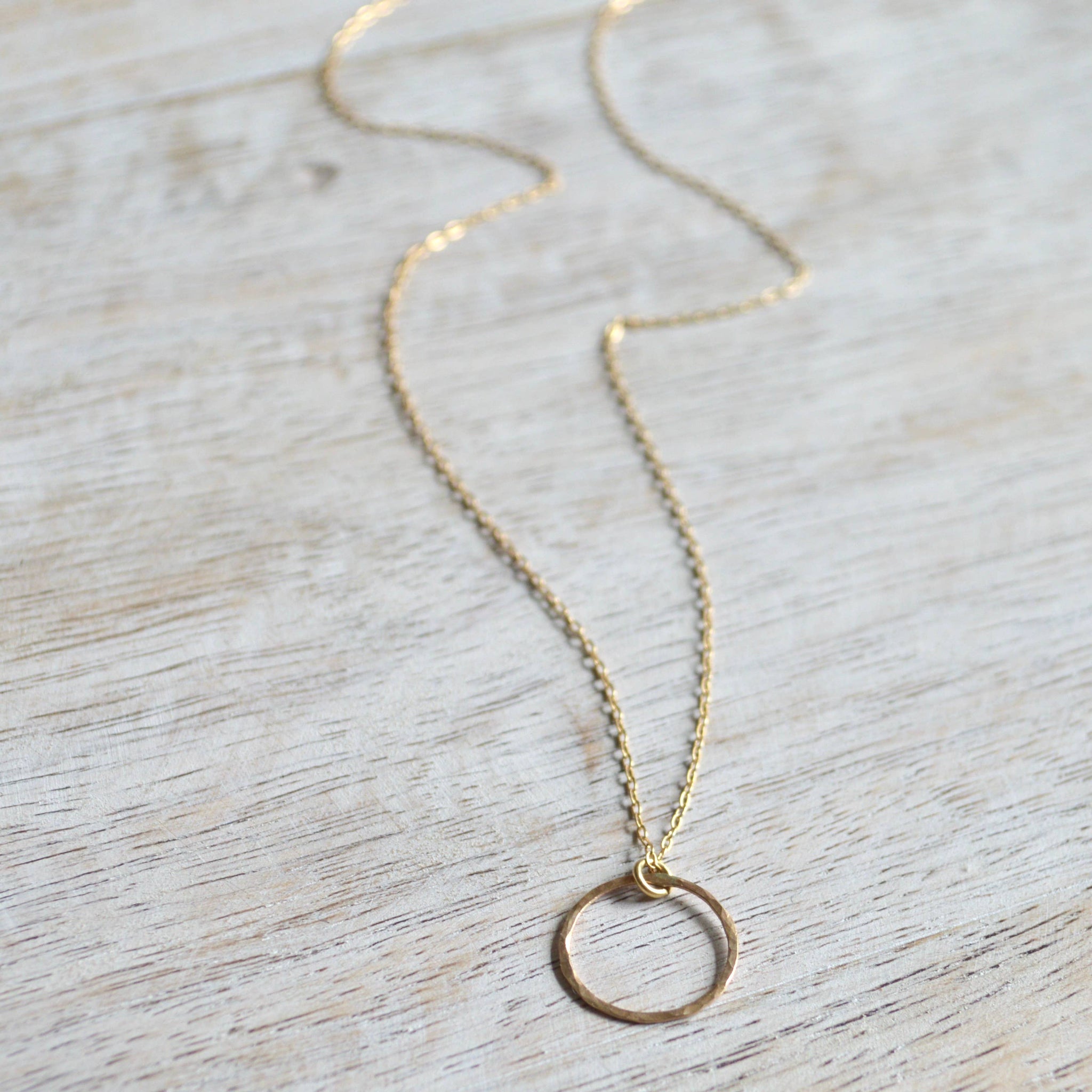 Tiny Eternity Choker in Gold