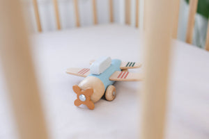 Airplane Toy Blue