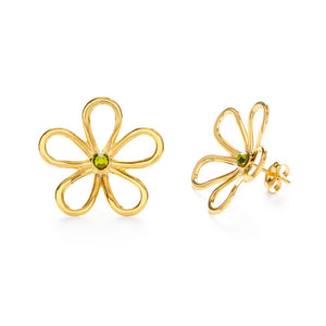 Daisy Flower Stud Earrings