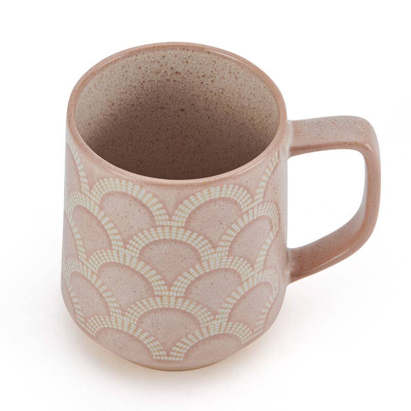 Polly Scallop Blush Mug