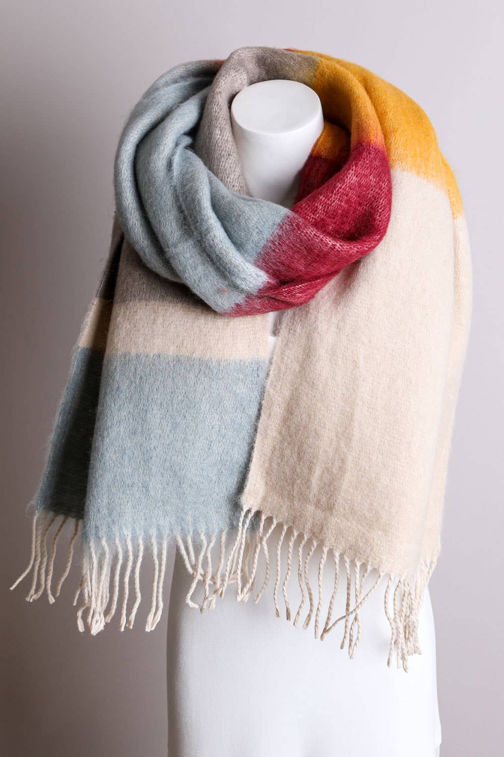 Winny Faux Mohair Scarf