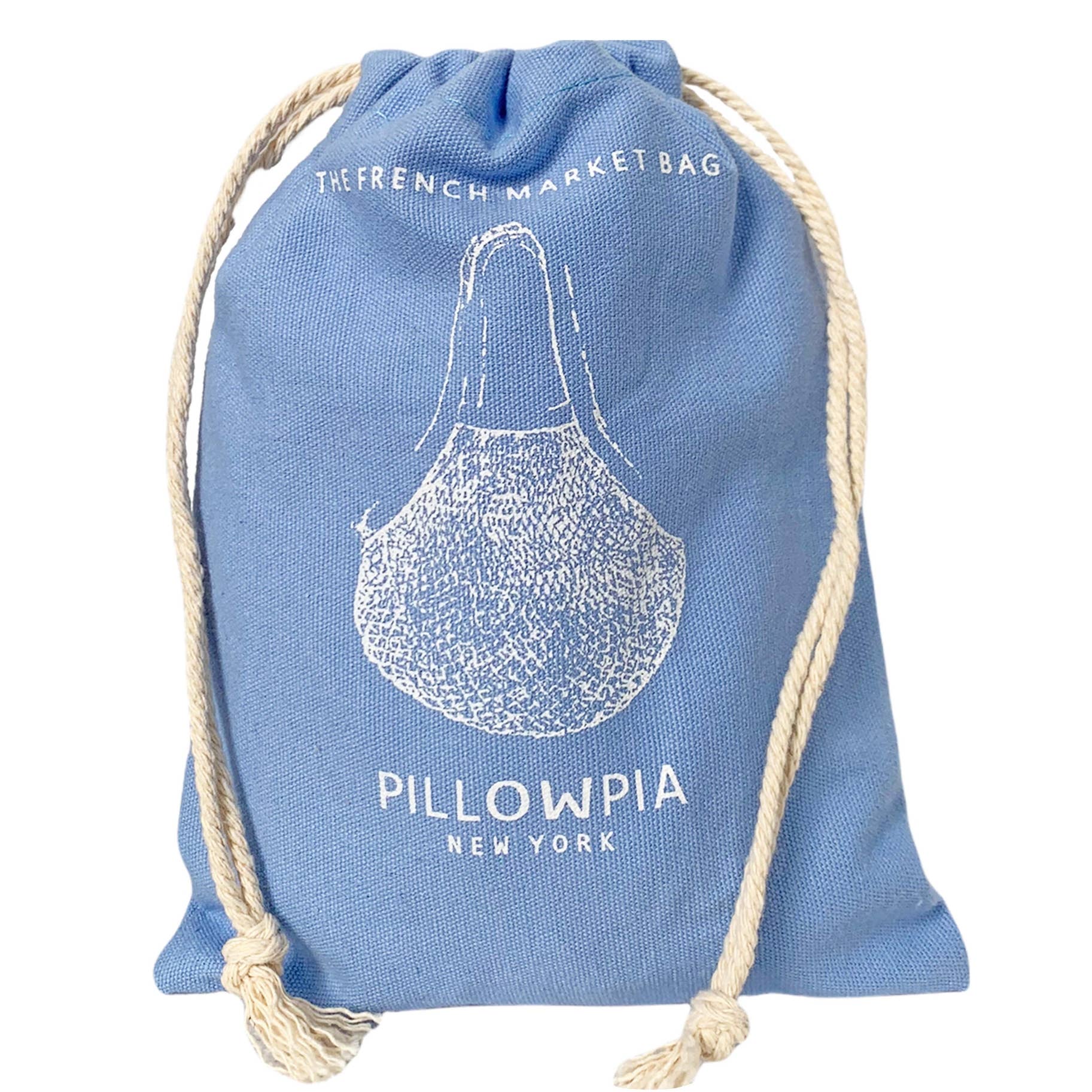 The french market bag no.2 in french blue