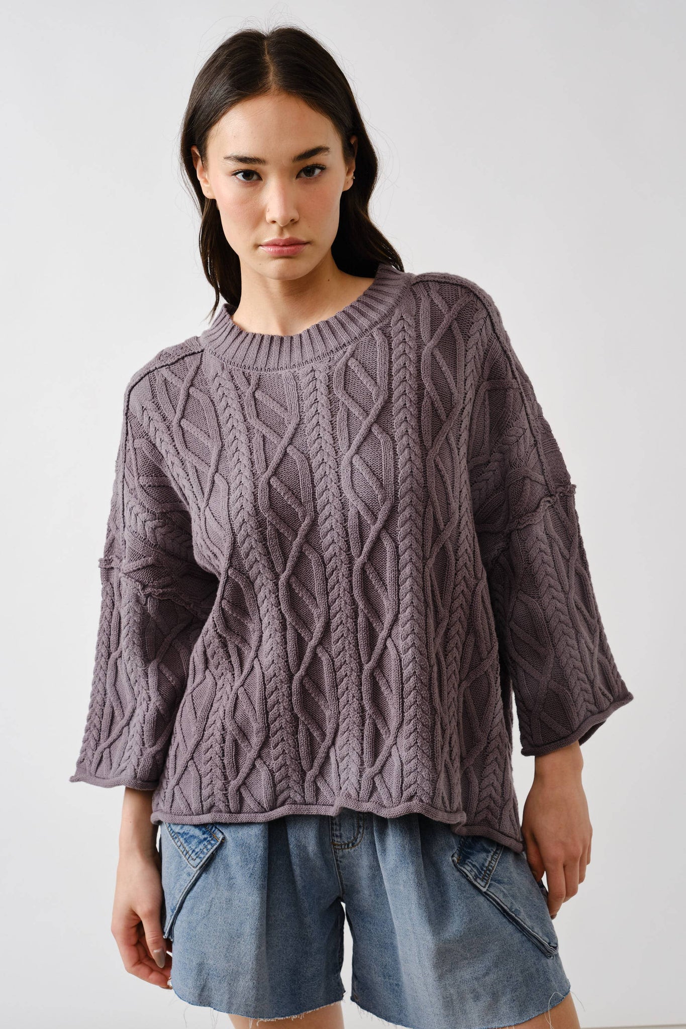 Walter cable sweater