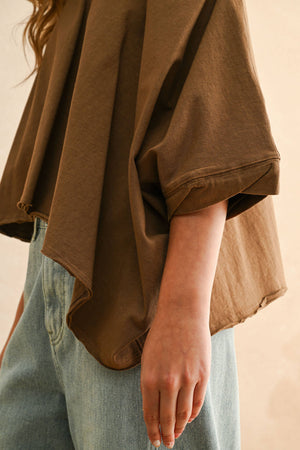 Whitney Top Brown