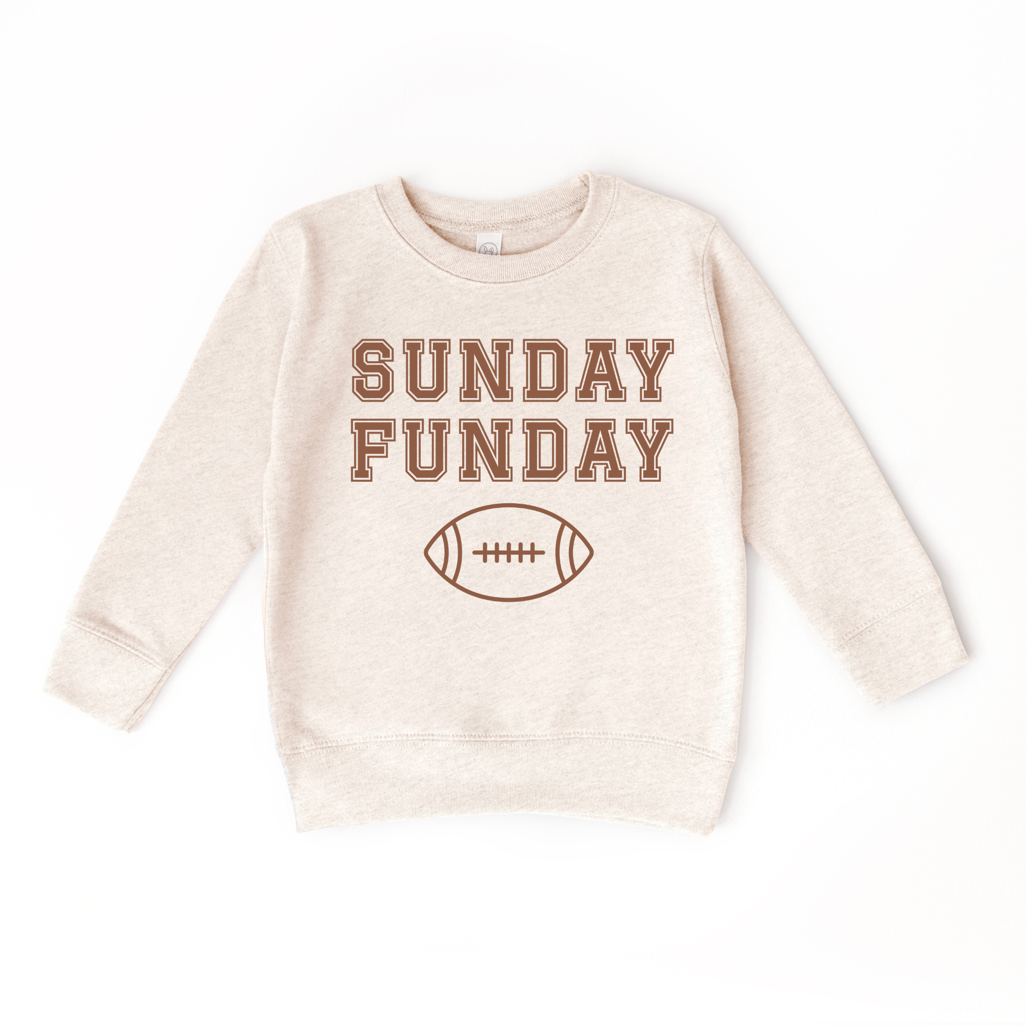 Sunday Funday Football Season Kids Sweatshirt