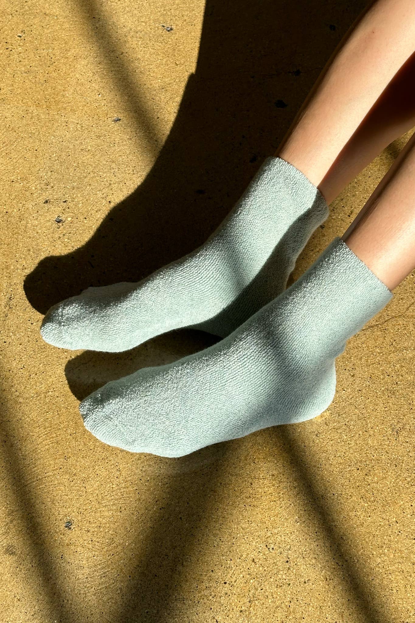 Cloud Socks: Ecru