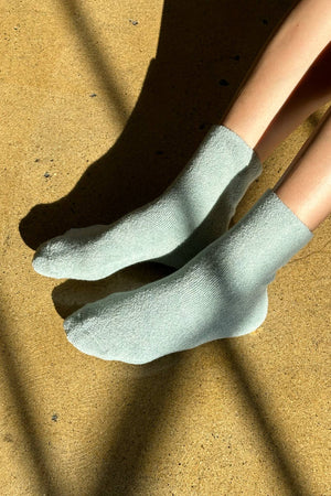 Cloud Socks: Ecru