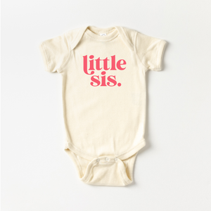 Little Sister Infant Body Suit One Piece Baby