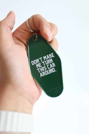 Funny Dad Motel Keychain