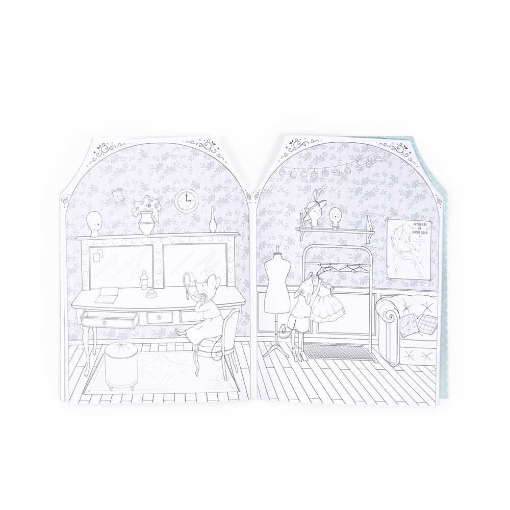 Coloring Book (20p.) + 170  Stickers