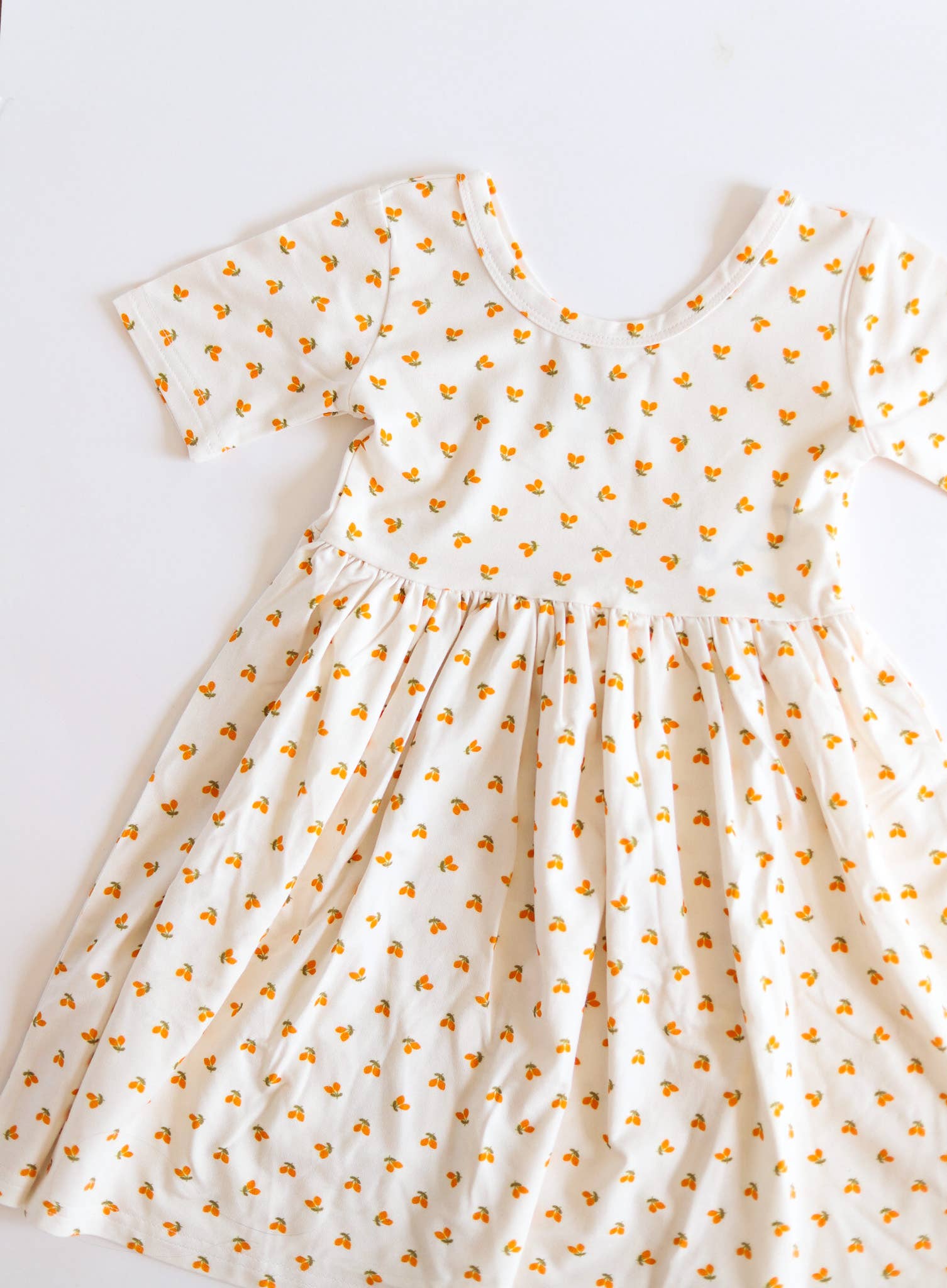 Orange Zest Bamboo Dress