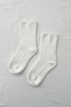 Cloud Socks: Classic White