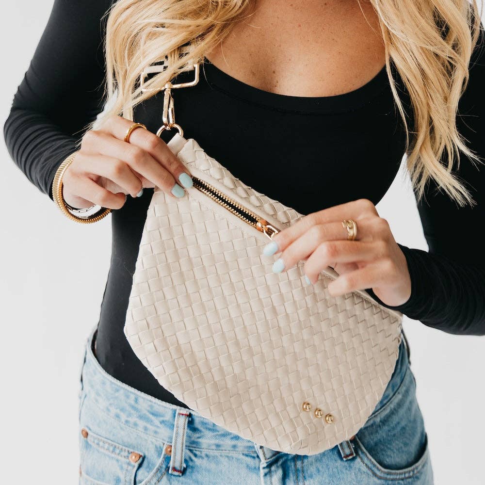 Westlyn Woven Bag Cream