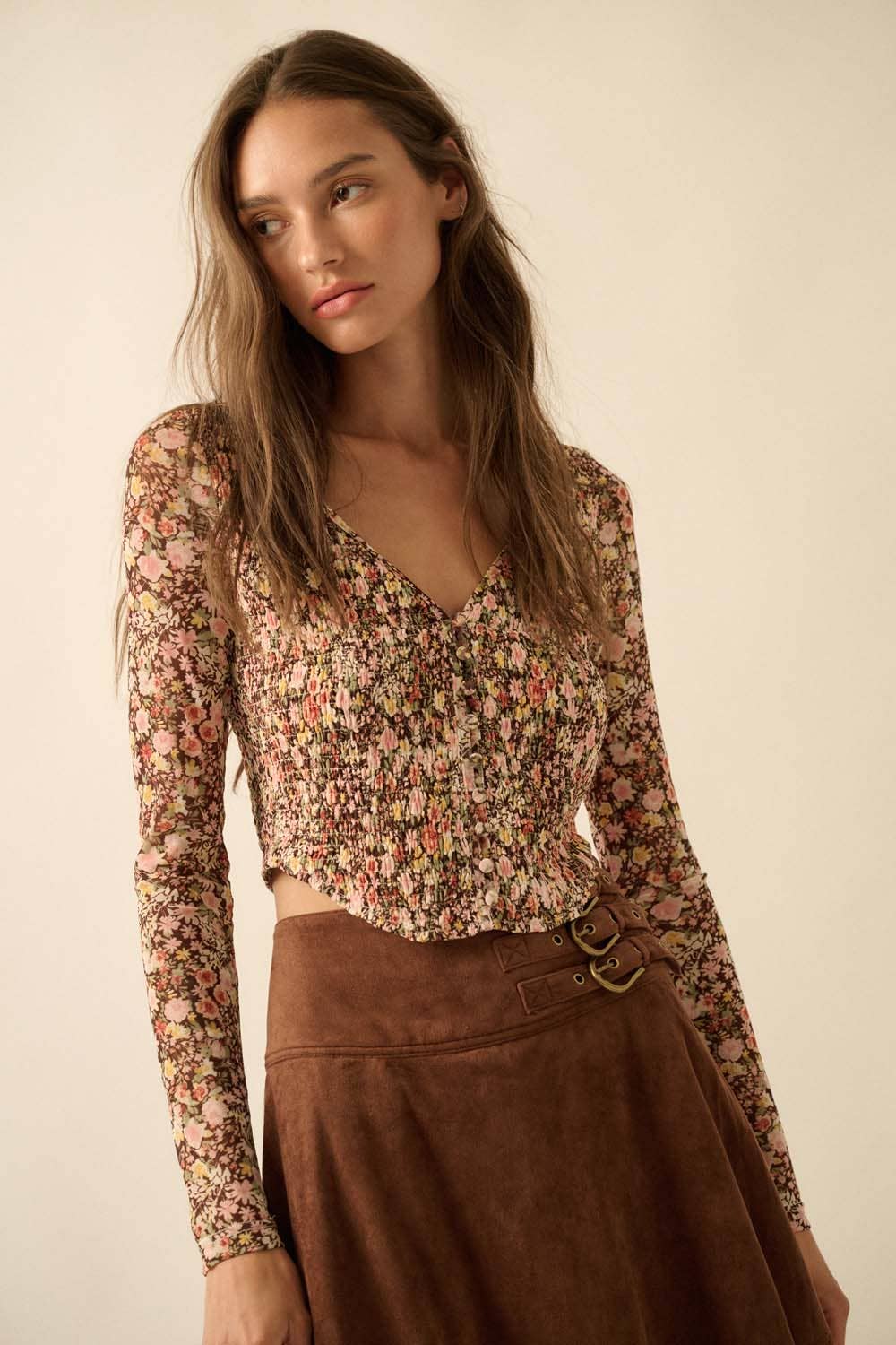 Flora Sweetheart Corset Top