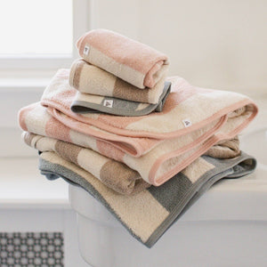 Burt's Bees Rugby Stripe Woven Terry Towel & Washcloth Set