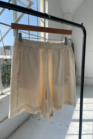 Flared Basketball Shorts Naturel