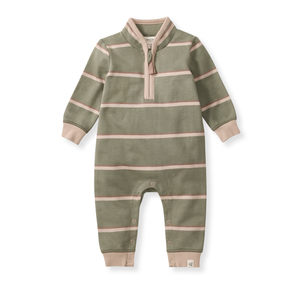 Burt's Bees Holland Stripe Infant Jumpsuit