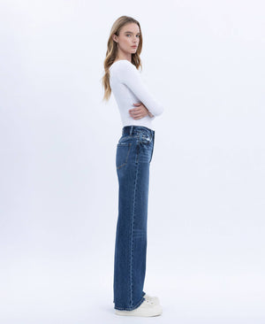 Eli High Rise Wide Leg Jeans