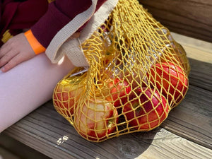 The french market bag no.2 in yolk