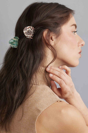 Eco Gemstones Hair Claw Clip
