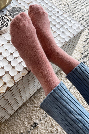 Cloud Socks: Mulberry