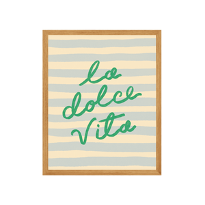 La Dolce Vita Art Print