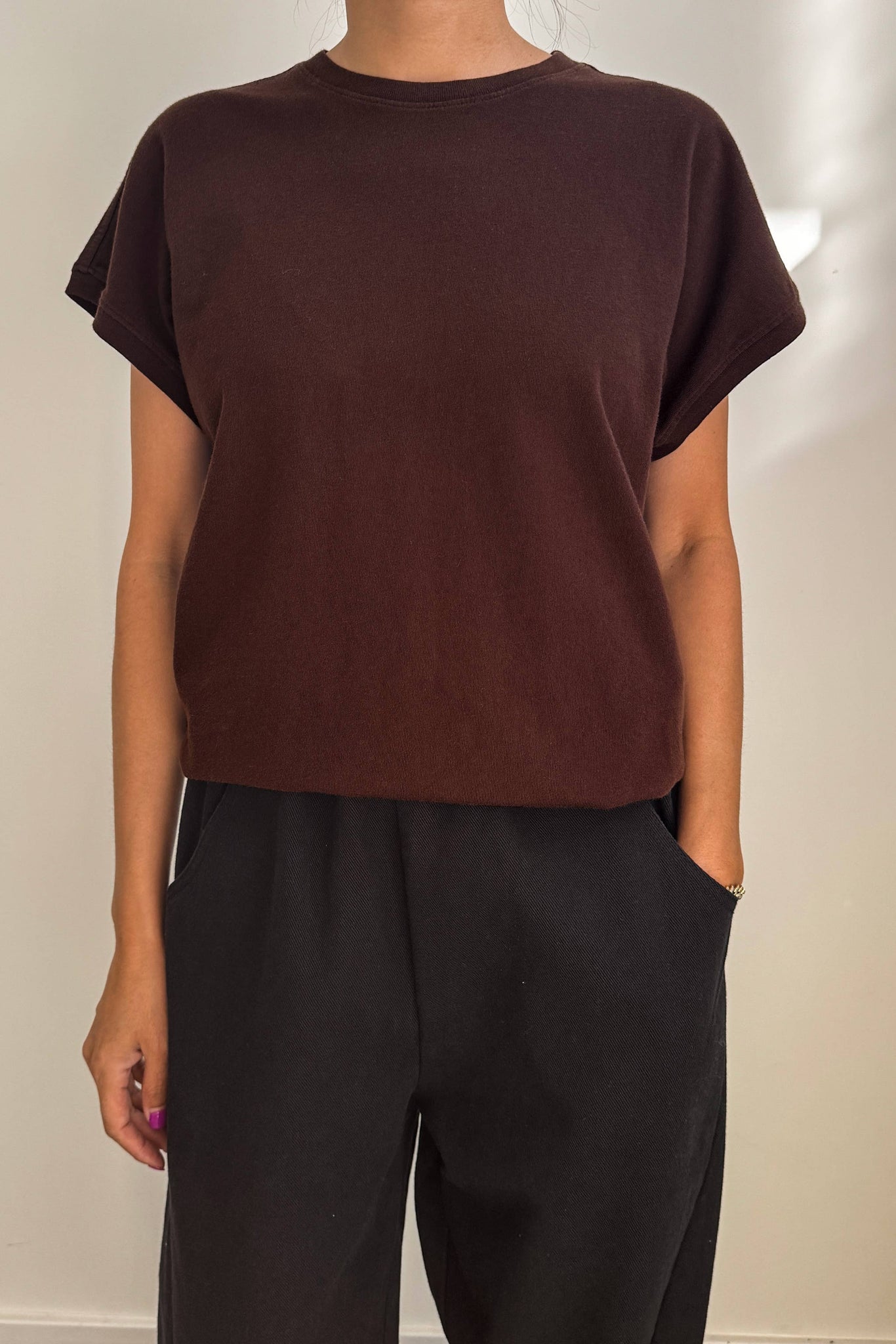 Ease Tee Dark Cocao