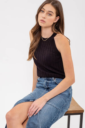 Haley Tank Black