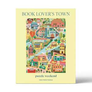 Book Lover's Town 1000 Piece Jigsaw Puzzle