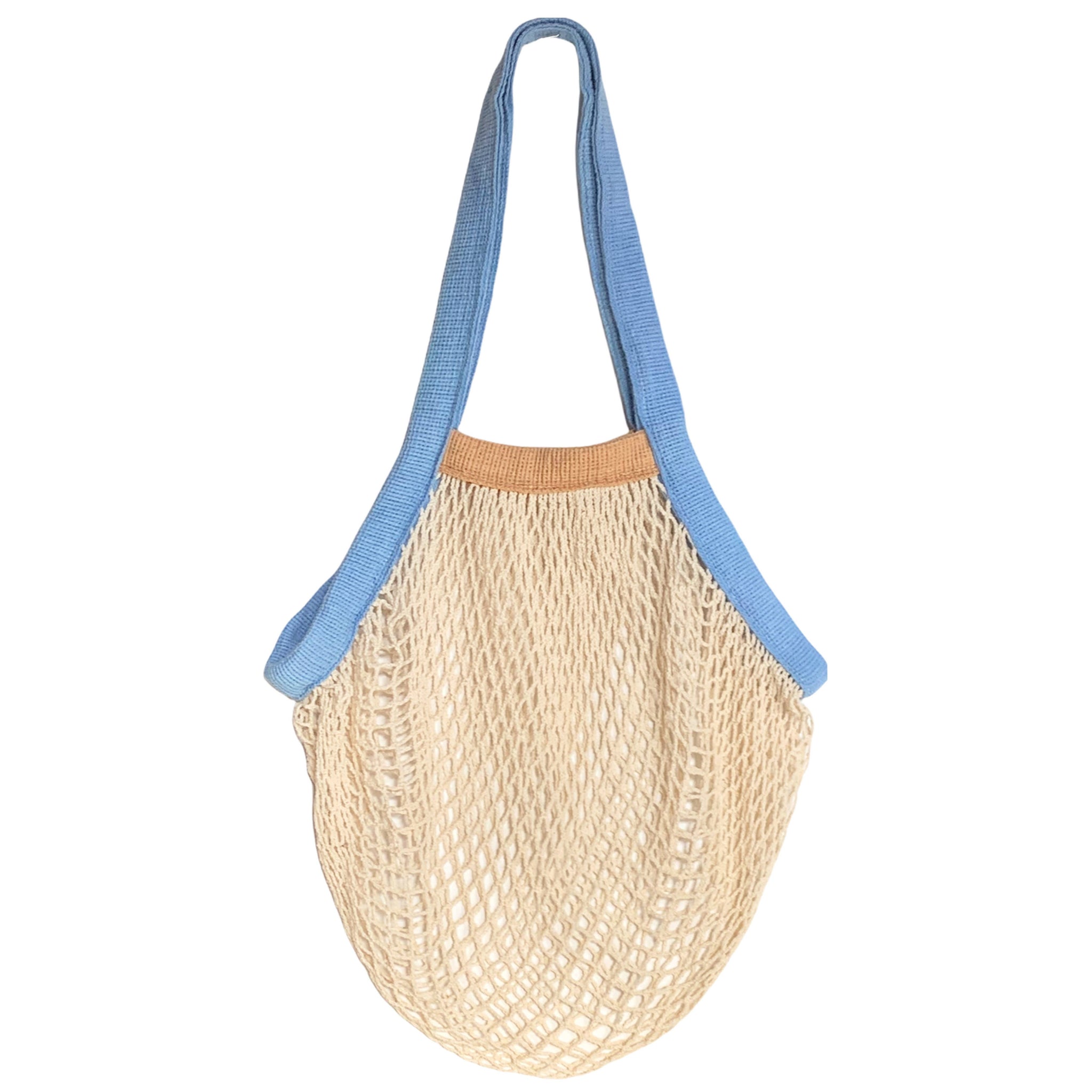 the french market bag blue/wheat