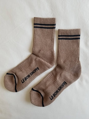 Boyfriend Socks Cocoa